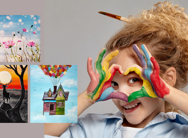 Malworkshop für KINDER - Up mit den Farben!