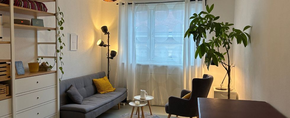 Helle Praxis zur Alleinnutzung