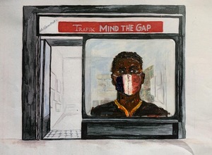 Ausstellungseröffnung Trafik MIND THE GAP mit Sanae Arraqas und Manuela Picallo Gil