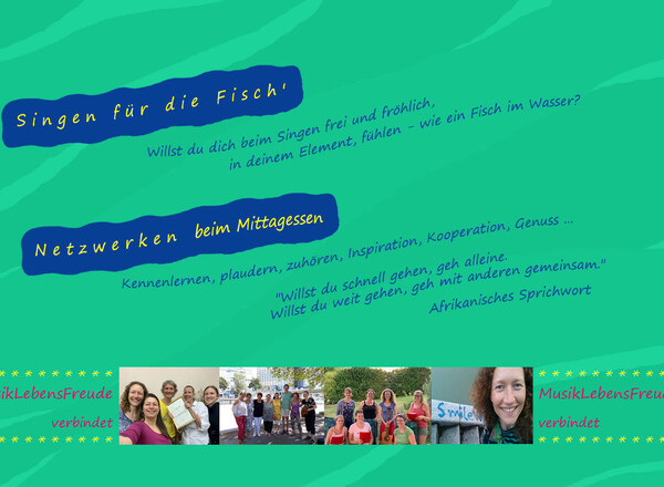 Singen für die Fisch & Netzwerken