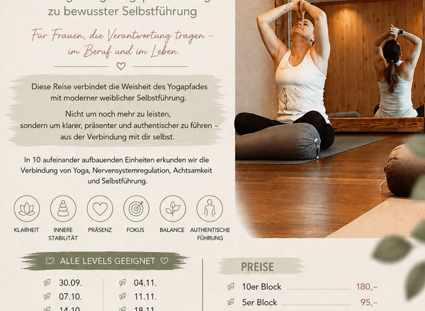 Yoga Spüren.Sein.Führen