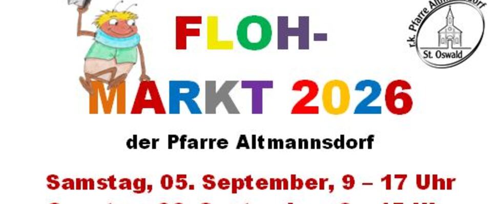 Flohmarkt der Pfarre Altmannsdorf