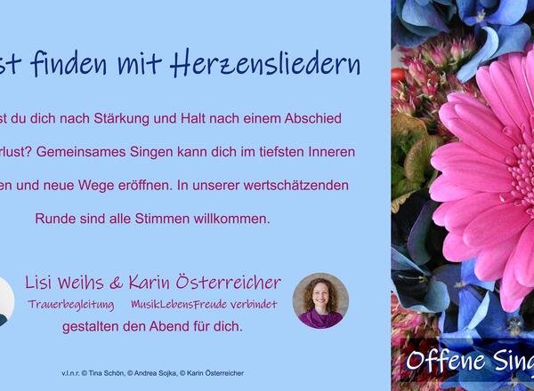 Trost finden mit Herzensliedern