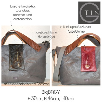 Taschen, Taschen, Taschen und natürlich auch Rucksäcke und Clutch... wandel- und veränderbar und so persönlich, wie deine Wünsche