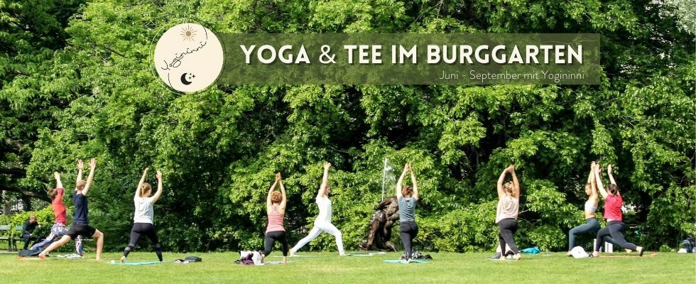 Yoga & Tee im Burggarten