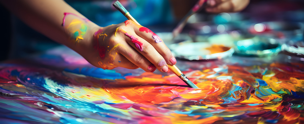 Malworkshop für Erwachsene – Abendlicht Acryl