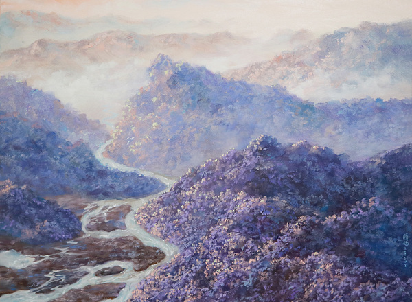 "Blooming from Desolation" I-Han Su from Taiwan Art Exhibition