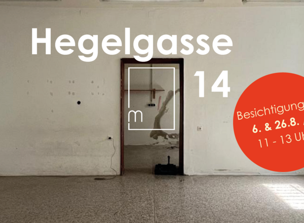 Rundgang minciospace_ x Hegelgasse: Ateliers und Proberäume