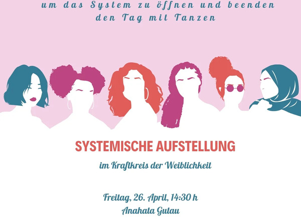 Aufstellung im Kraftkreis der Weiblichkeit