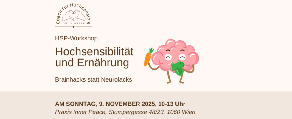 Hochsensibilität und Ernährung – Workshop