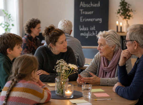 „Darf ich das eigentlich?“ - Über gemeinsames Abschiednehmen, Trauer und das, was möglich ist.