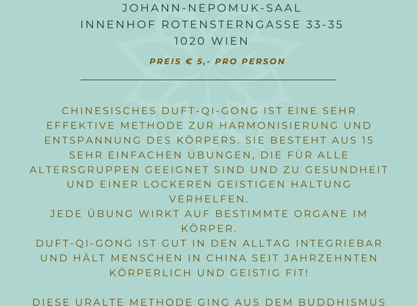 Chinesisches Duft Qi Gong