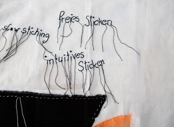 Upcycling Workshop:  Intuitives Sticken |   Intuitive Embroidery 