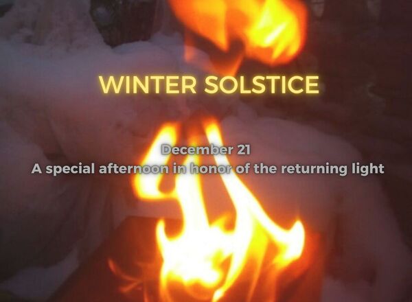 Into the longest night- a winter solstice journey