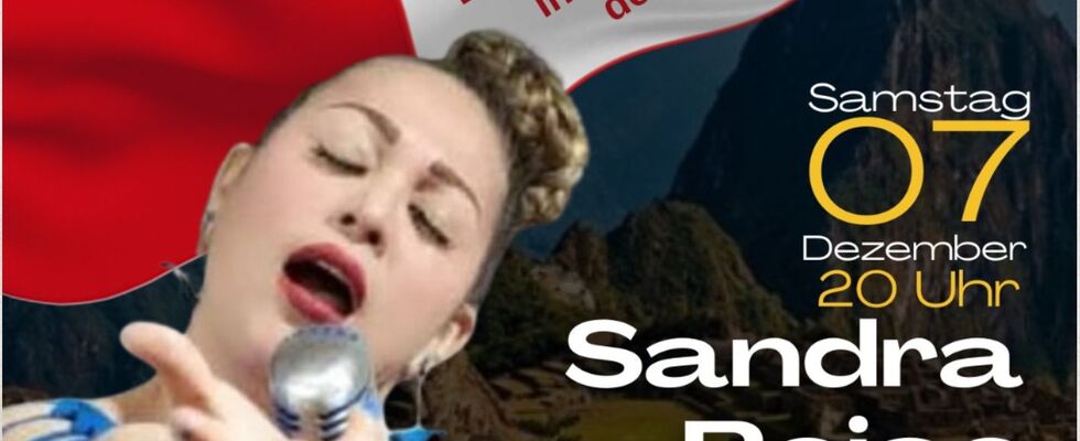 DIE PERUANISCHE SÄNGERIN SANDRA ROJAS WIRD IN WIEN AUFTRETEN