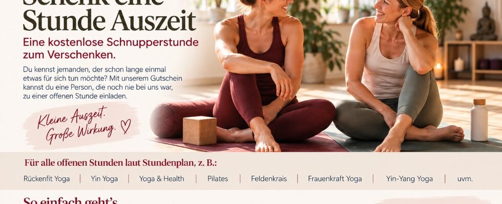 đź’š Gratis Schnupperstunde bei natural HIGH