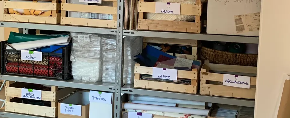 Offenen Material.Raum