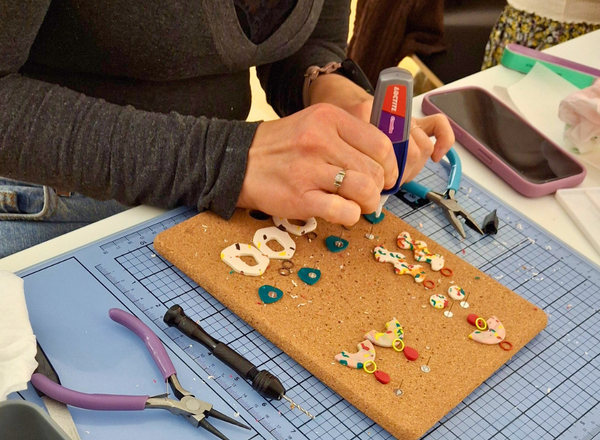 Terrazzo Earrings Workshop in Vienna | 12 November | in English