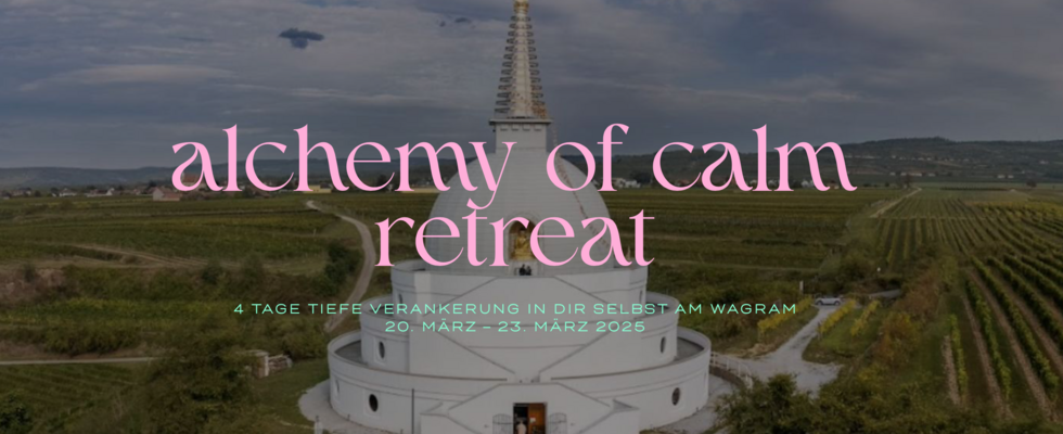 alchemy of calm retreat
