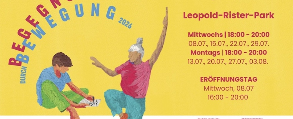 BEGEGNUNG DURCH BEWEGUNG 2026 - Kostenlose Bewegungsworkshops in Margareten