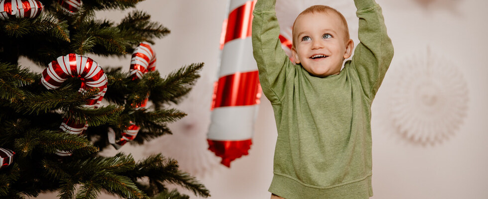 Mini-Weihnachts-Fotoshooting