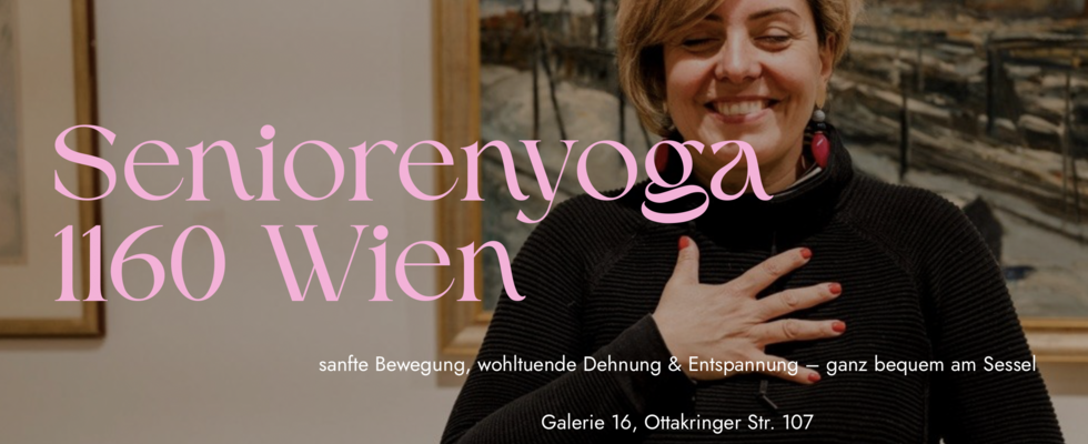 Seniorenyoga Kurs in der Galerie 16