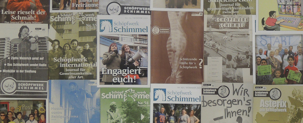 Legendäre Stadtteilzeitung „Schöpfwerk Schimmel“ feiert 30er