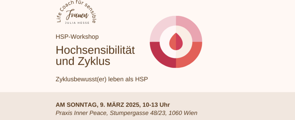 Zyklusbewusst(er) leben als HSP - Weltfrauentag-SPECIAL