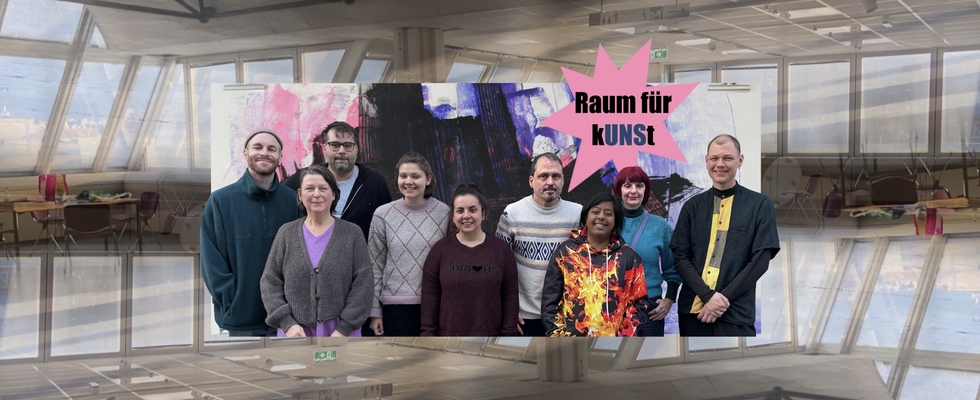 Eine Ausstellung -  Raum für  kUNSt  - von Künstler*innen des Verein LOK