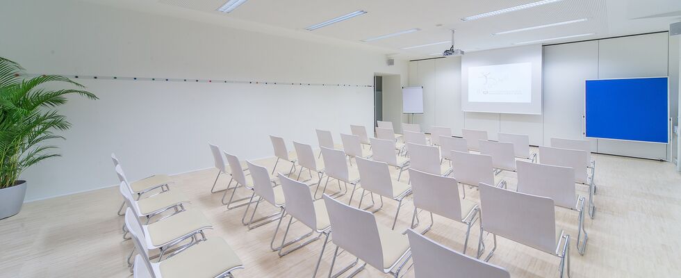 Attraktive und freundliche Seminarräume - vielseitig verwendbar