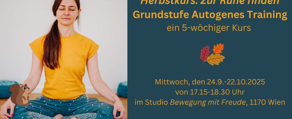 Grundstufe Autogenes Training (5-wöchiger Kurs)