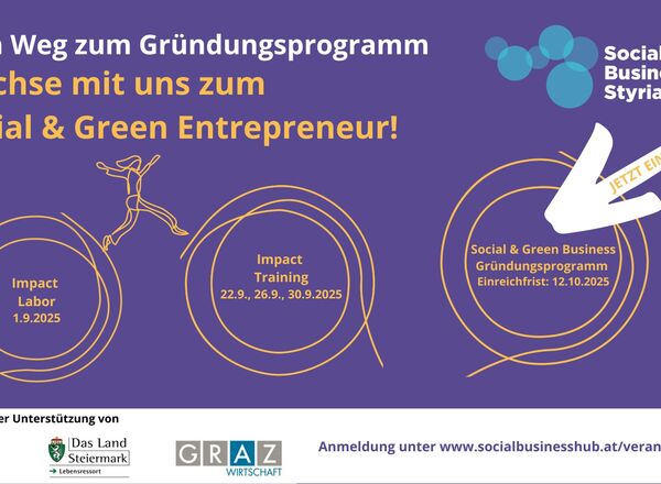 Social & Green Business Gründungsprogramm im Gesamtwert von € 15.000