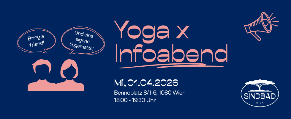 Yoga x Infoabend bei Sindbad Vol. II