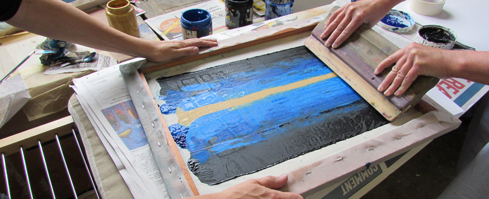 Siebdruck & Batik-Workshop