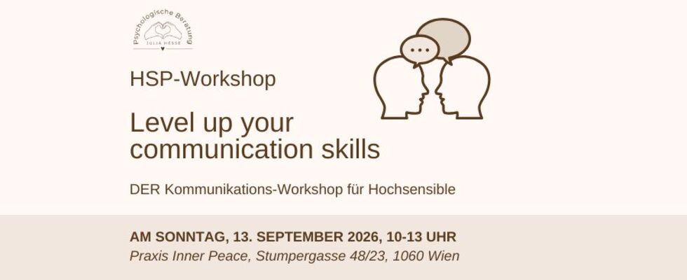 Level up your communication skills – DER Kommunikations-Workshop für Hochsensible!