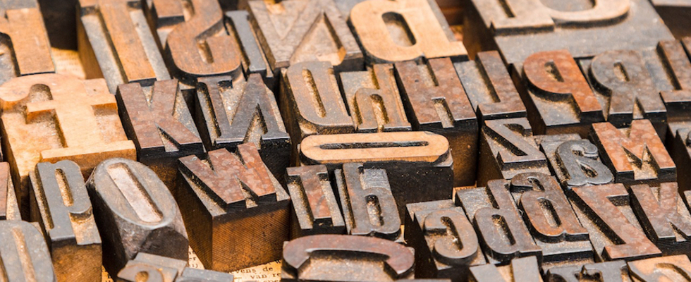 Text als Bildinhalt - Worte visuell gestalten.