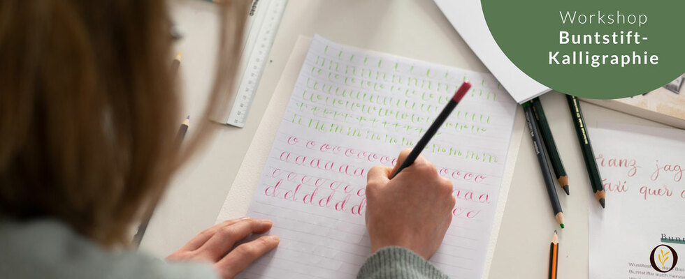 Workshop: Buntstift-Kalligraphie für Anfänger*innen