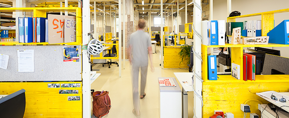 Vermiete Arbeitsplatz im Coworking Space im Kulturhaus Brotfabrik