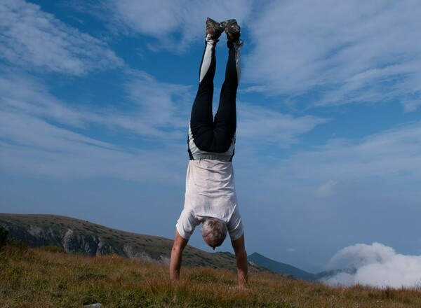 Ashtanga Yoga am Abend mit Peter