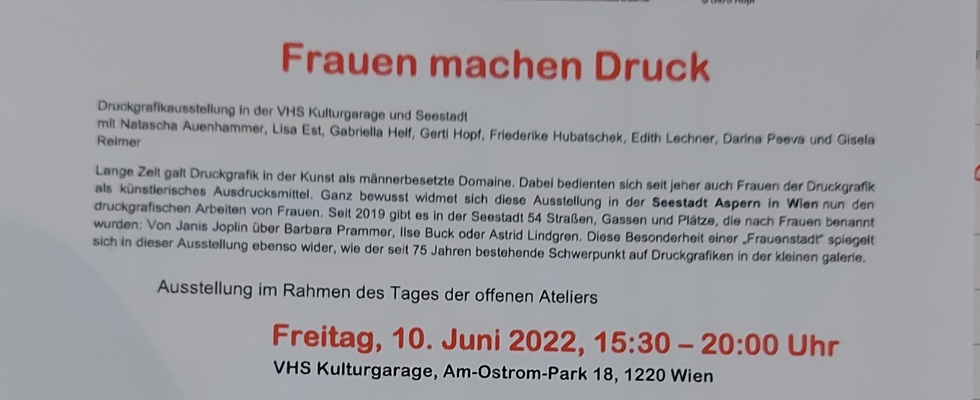 Frauen machen Druck