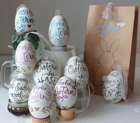 Kalligrafie, Lettering, Gravur, Heißfolierung, Produktbemalung, Live-Event Artist – Foto 42