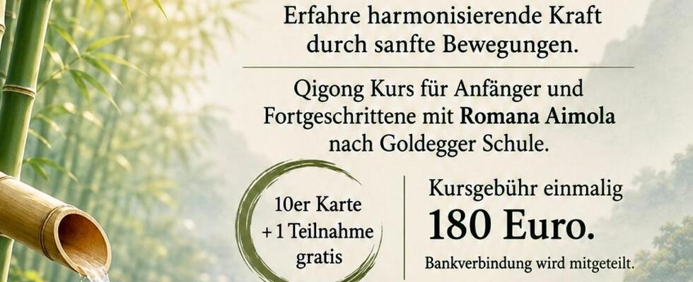 Qi Gong Kurs ab Herbst