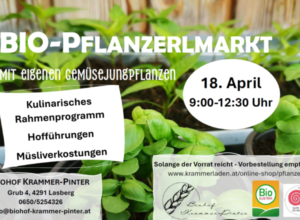 Bio-Pflanzerlmarkt