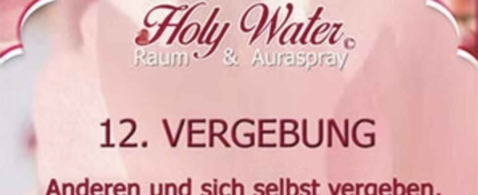 Holy Water - Essenzen der neuen Zeit