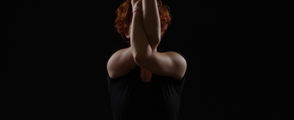 Yoga am Sessel