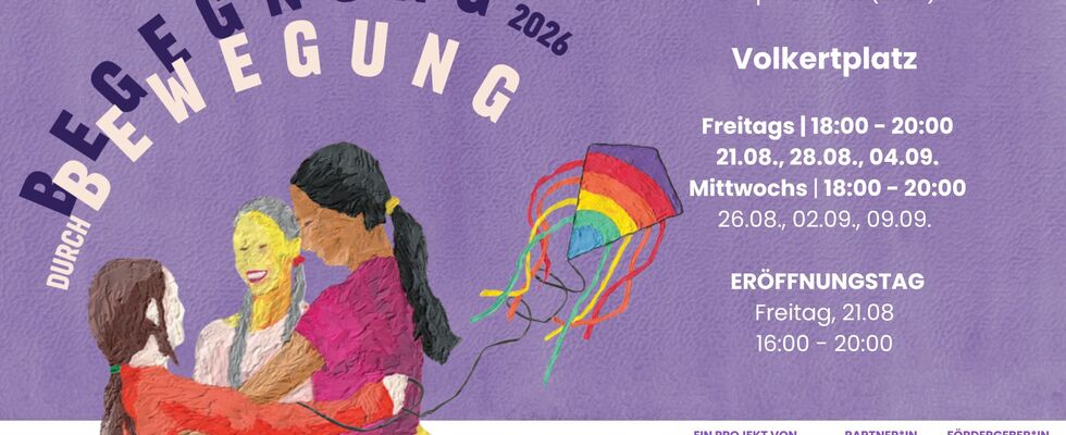 BEGEGNUNG DURCH BEWEGUNG 2026 - Kostenlose Bewegungsworkshops in Leopoldstadt