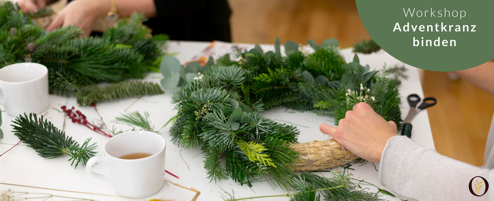 Workshop: Adventkranz binden
