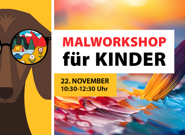 Malworkshop für Kinder – Hund – 22. November