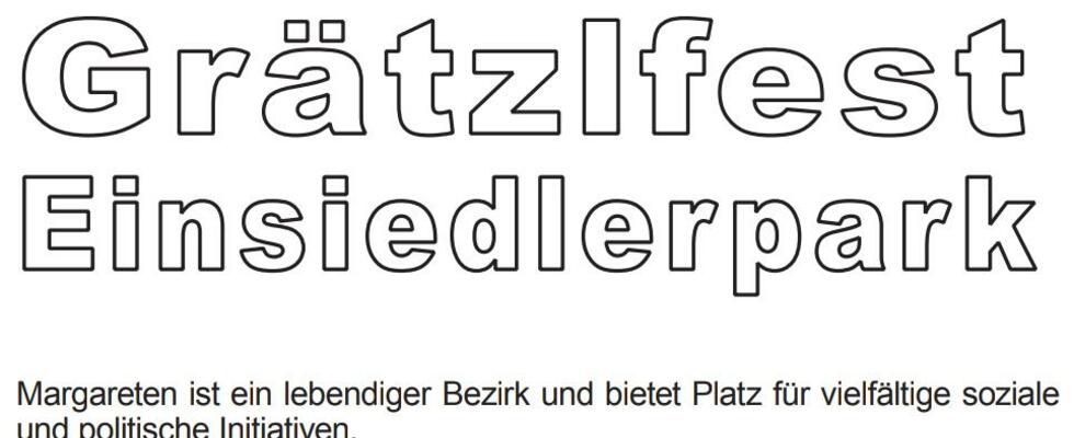 Grätzlfest Einsiedlerpark