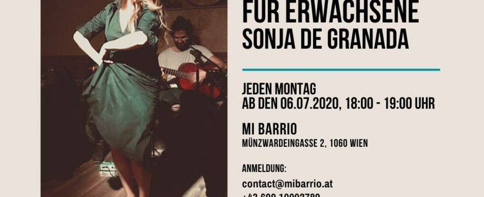 Flamenco Workshops für Erwachsene mit Sonja de Granada